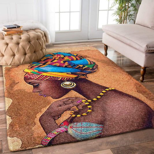 African Woman HN0611006R Rug