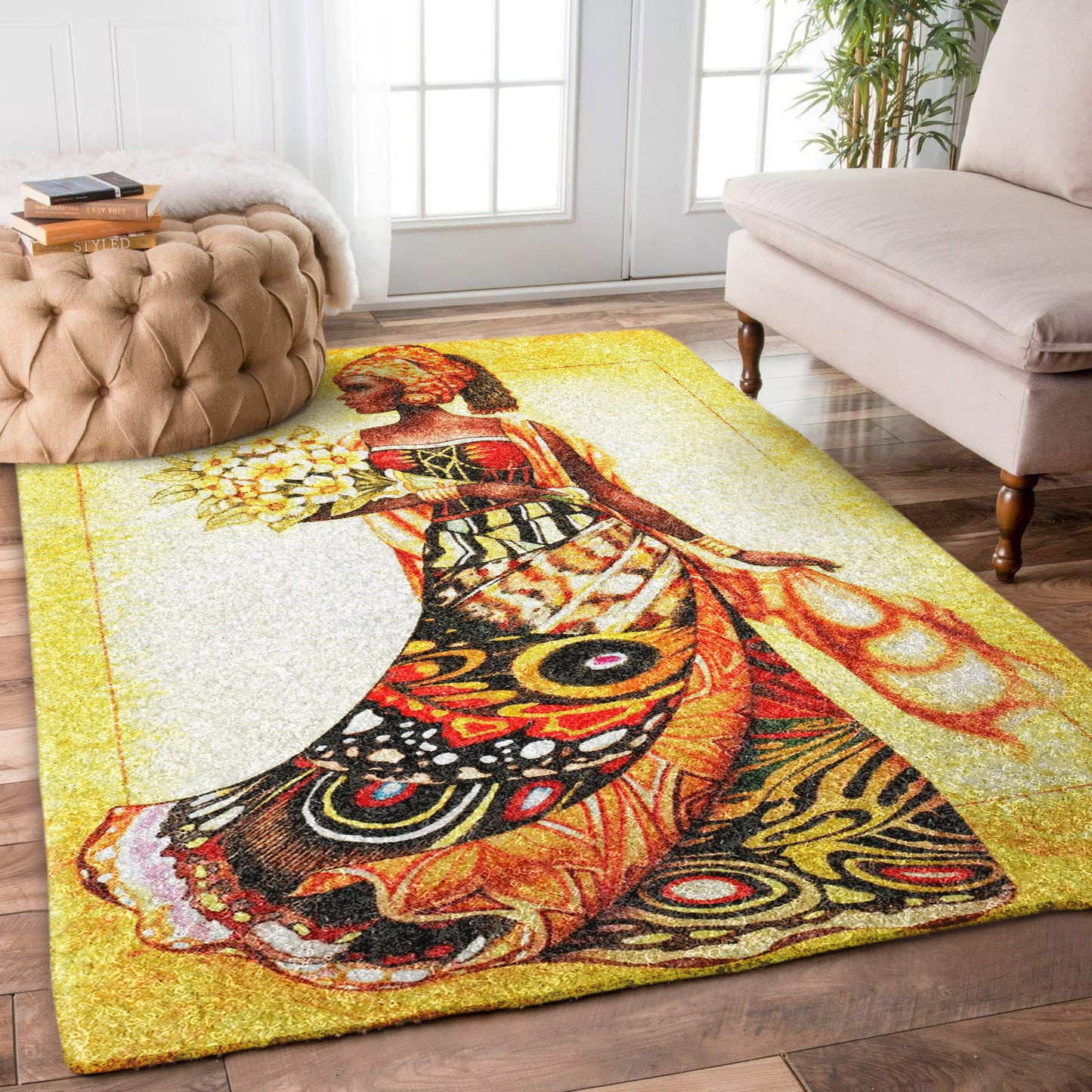 African Woman NT2009003R Rug