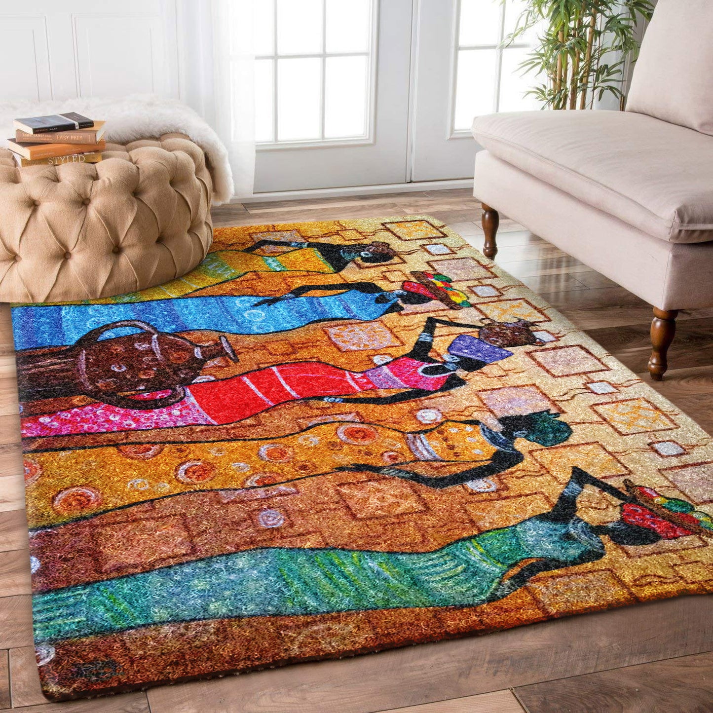 African Woman NT2009004R Rug