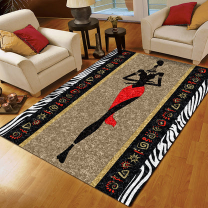 African Woman TN210811M Rug
