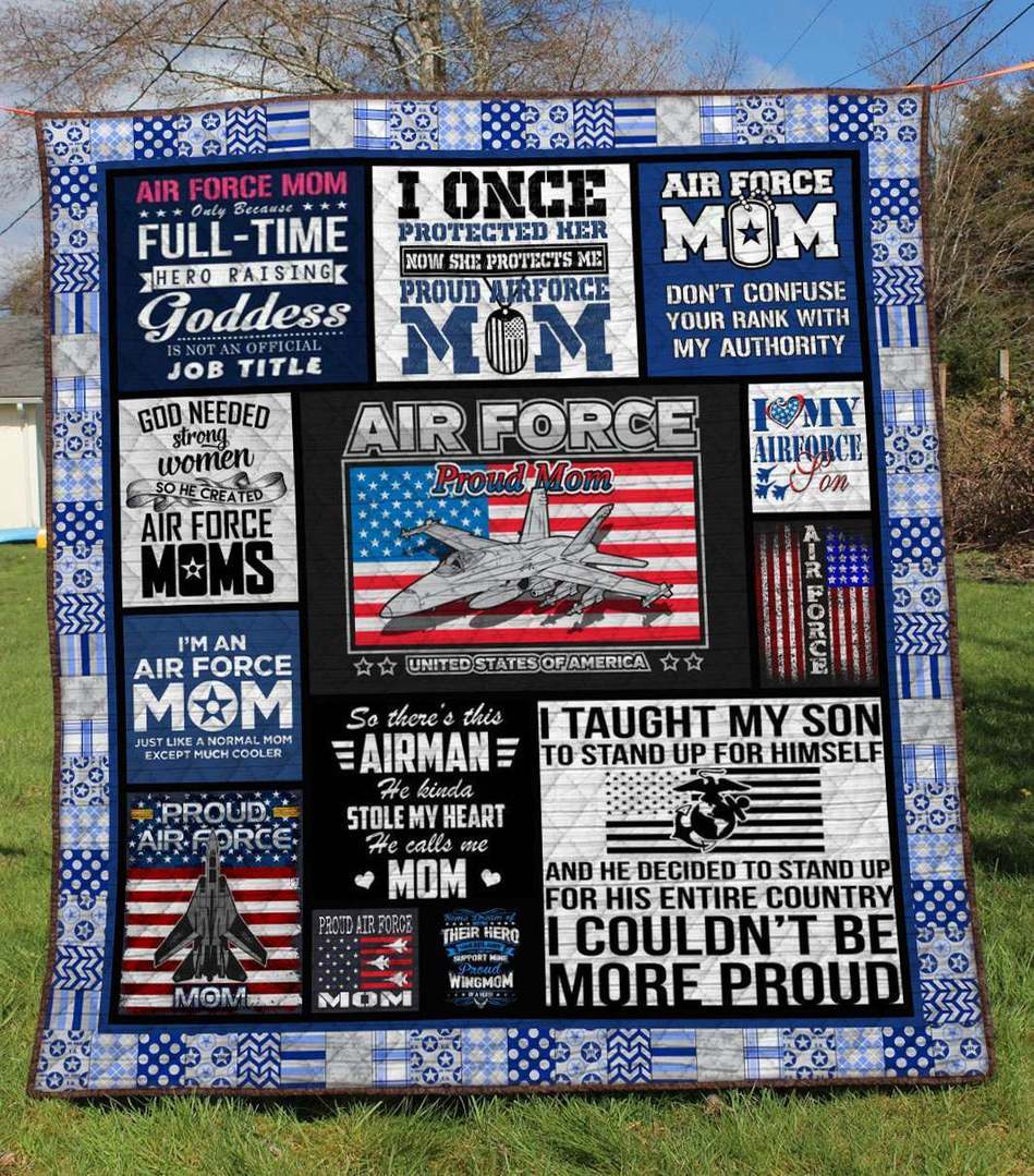 Air Force LI290702C TBG Quilt Blanket