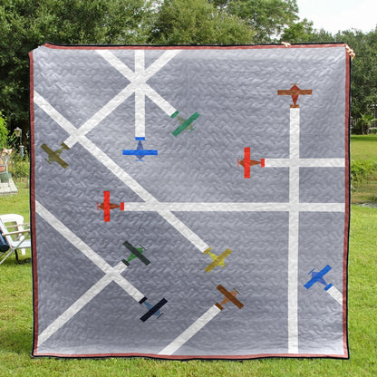 Airplane CLA250616 Quilt Blanket