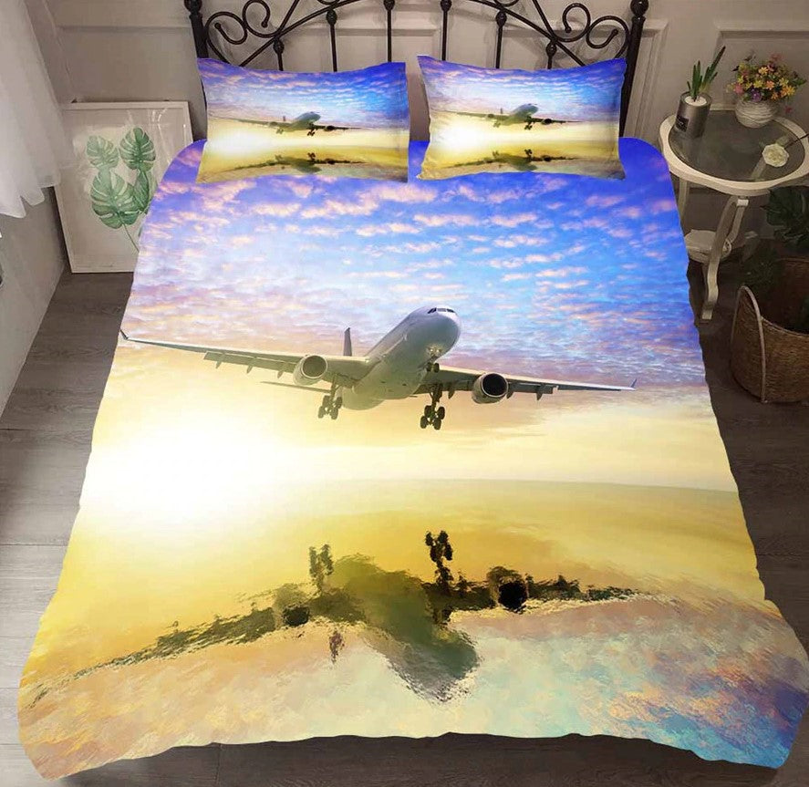 Airplane CL300903MDB Bedding Sets