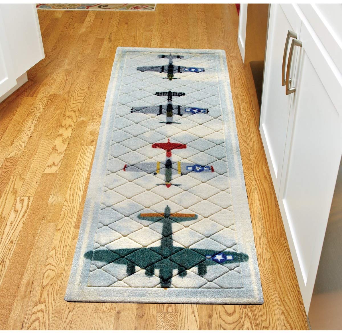 Airplane CLA2309003RU Runner Rug