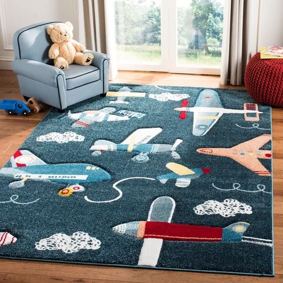 Airplane CLA2509005R Rug