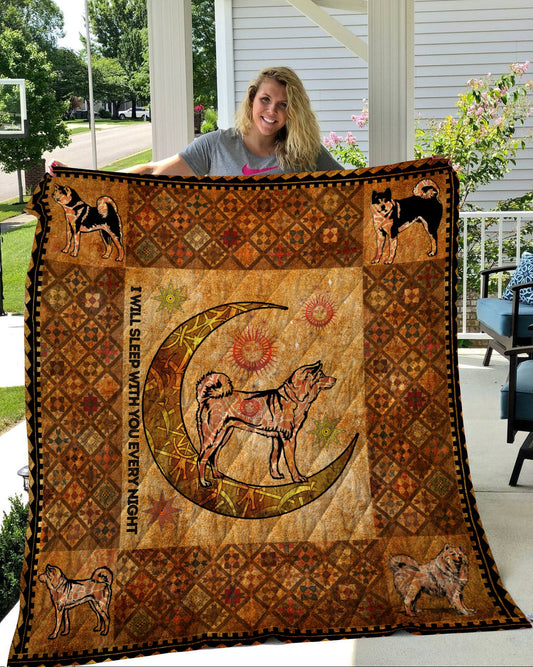 Akita CL09100011MDQ Quilt Blanket