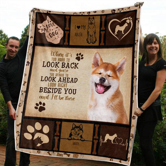 Akita CLM1710004S Sherpa Fleece Blanket