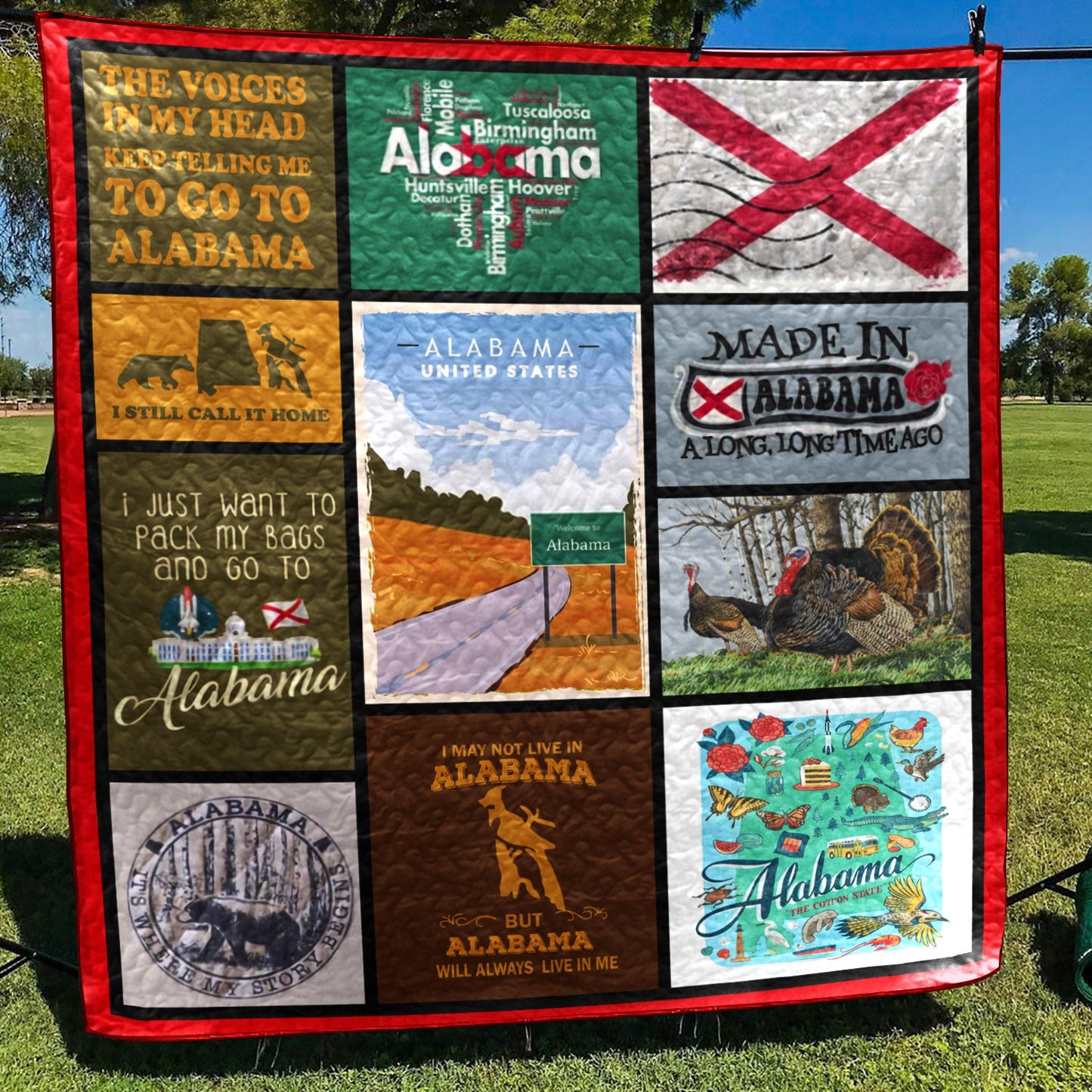 Alabama TD1511289 Quilt Blanket