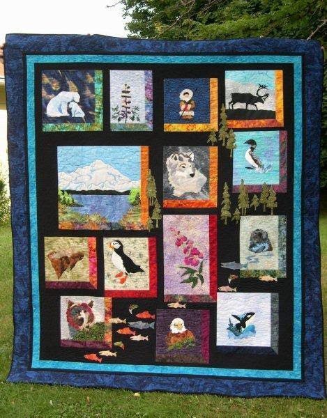 Alaska CLM240606 Quilt Blanket