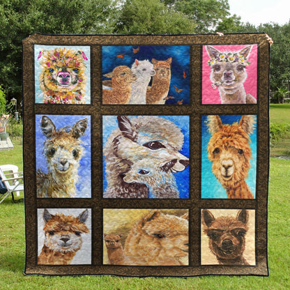 Alpaca CLH1611055Q Quilt Blanket