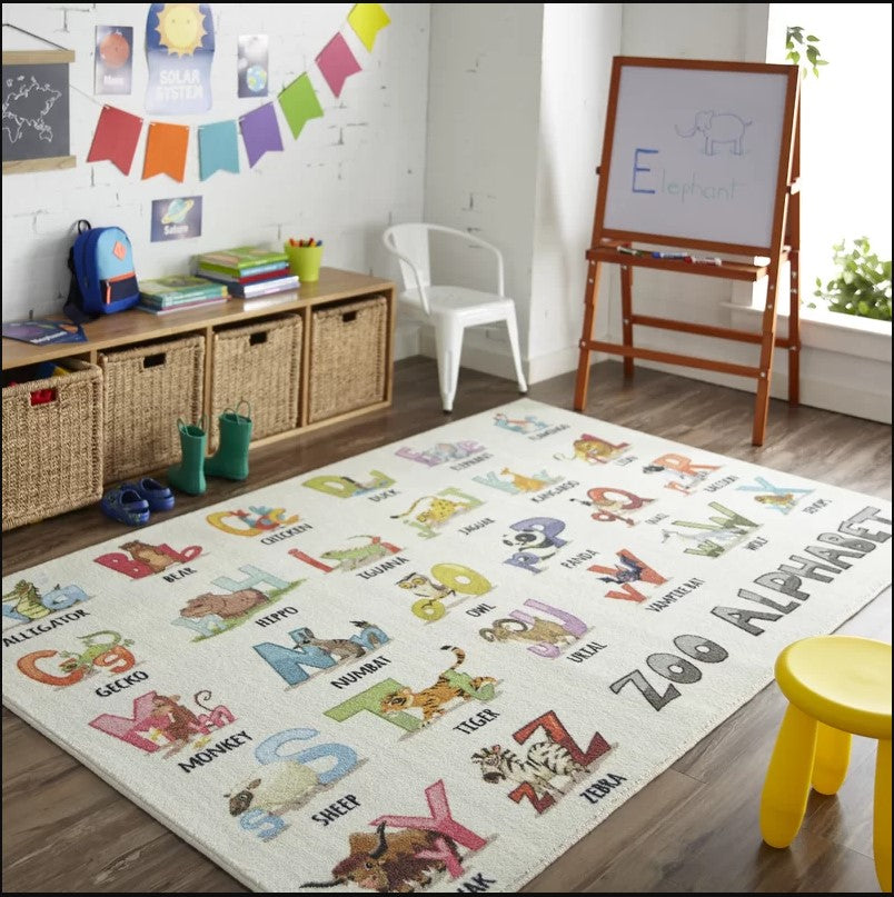 Alphabet Zoo CL240903MDR Rug