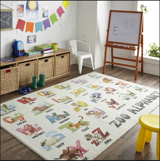 Alphabet Zoo CL240903MDR Rug