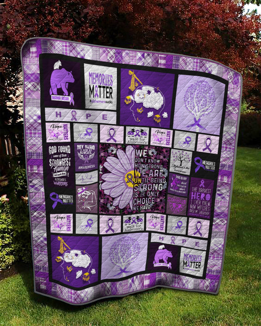 Alzheimer TD21110385 Quilt Blanket