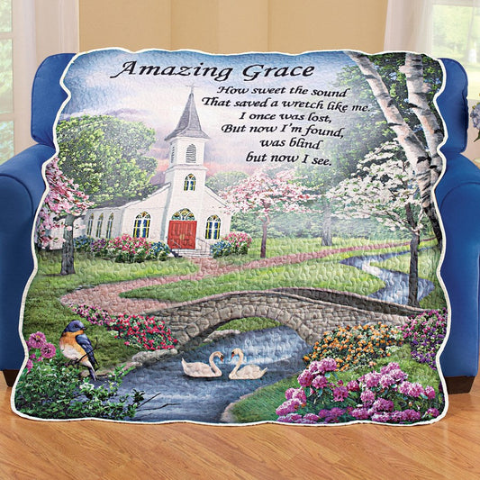 Amazing Grace CLH2310003Q Quilt Blanket