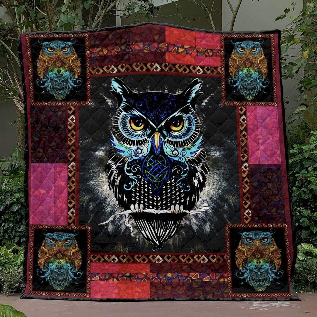 Amazing Owl CLD180673 Quilt Blanket