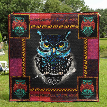 Amazing Owl CLD180673 Quilt Blanket