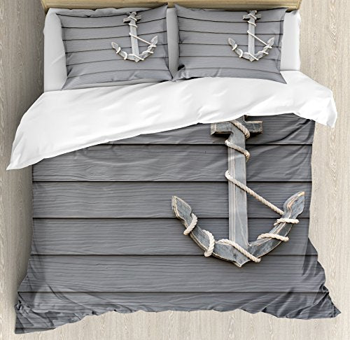 Ambesonne Anchor CLM1510004B Bedding Sets