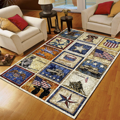 American Veteran HM210812M Rug