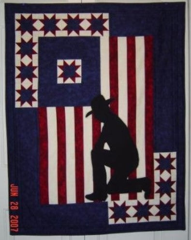 American Cowboy CLA2210008Q Quilt Blanket