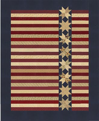 American Flag CLA1210005Q Quilt Blanket