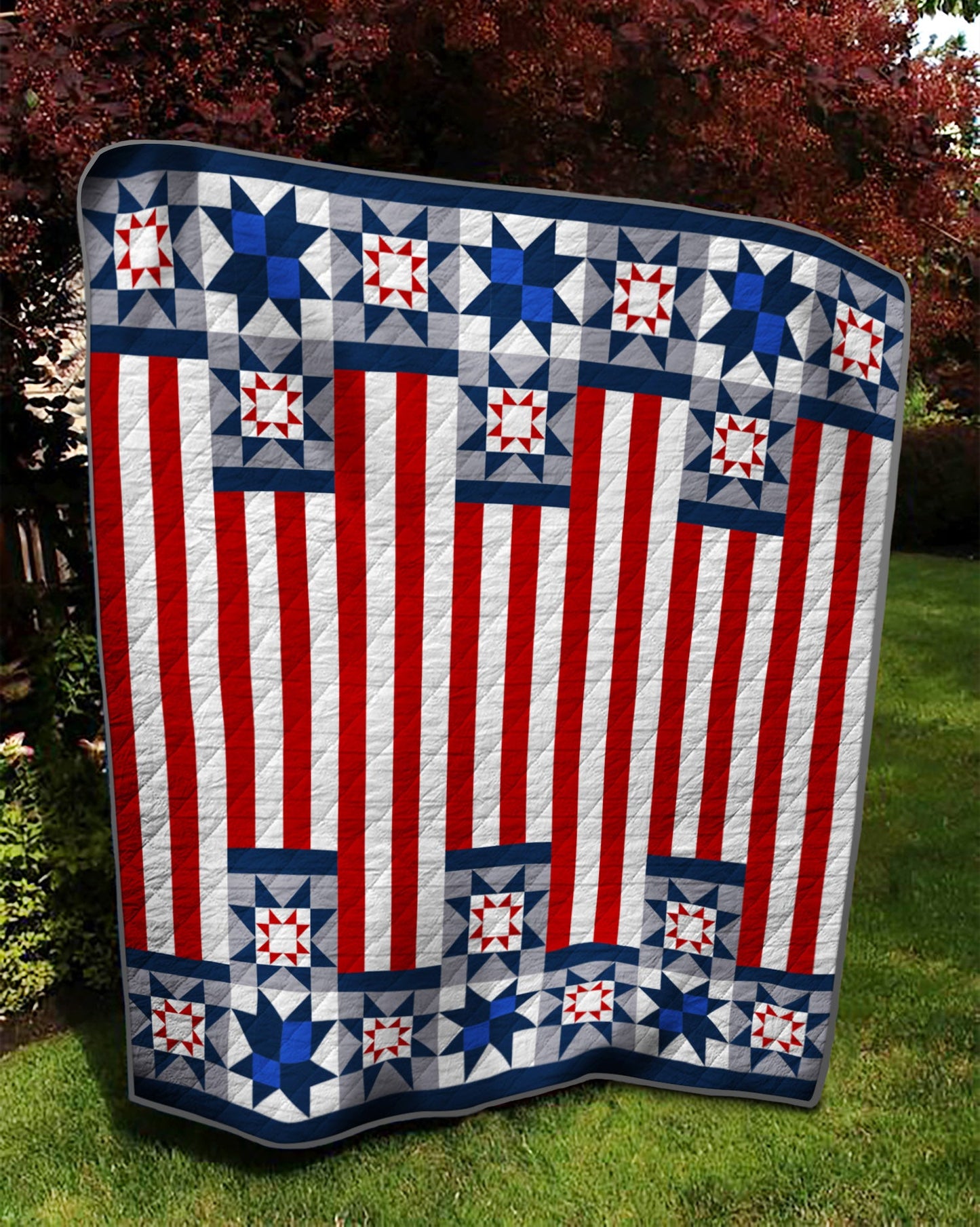 American Flag TD1511284 Quilt Blanket