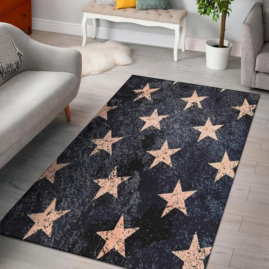 American Flag Star CLA0310006R Rug