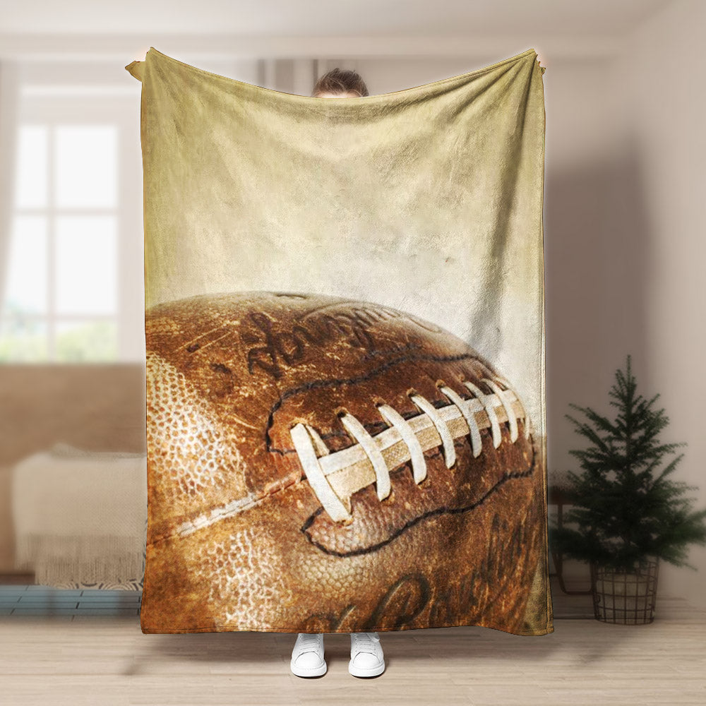 American Football NT260805F Sherpa Fleece Blanket