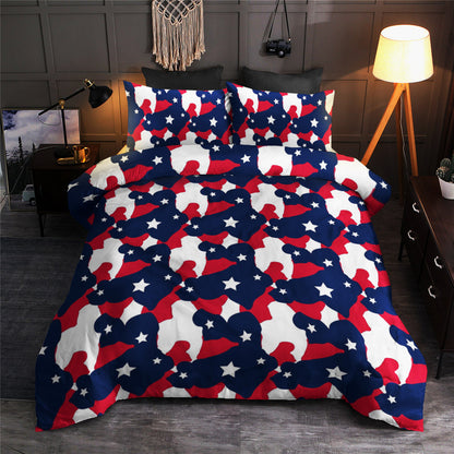 American flag Camo Print CLA19100691B Bedding Sets