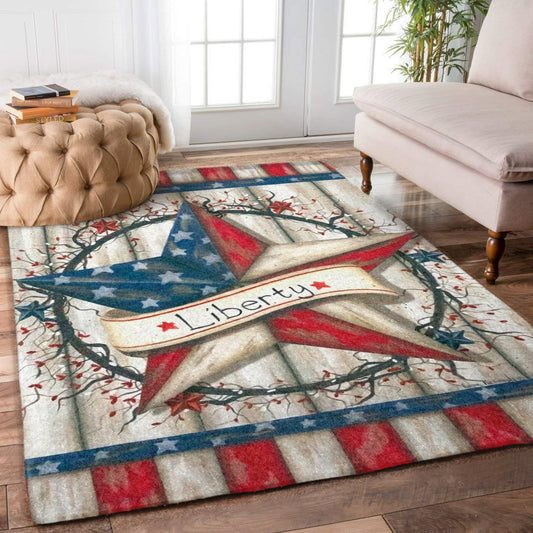 Americana Star Garden Flag TN2009005M Rug