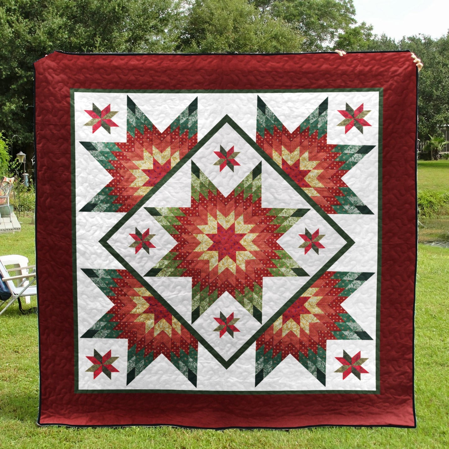 Amish CLM0912026Q Quilt Blanket