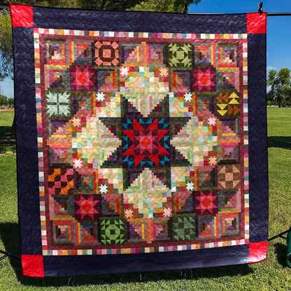 Amish Quilt Blanket HN300601M