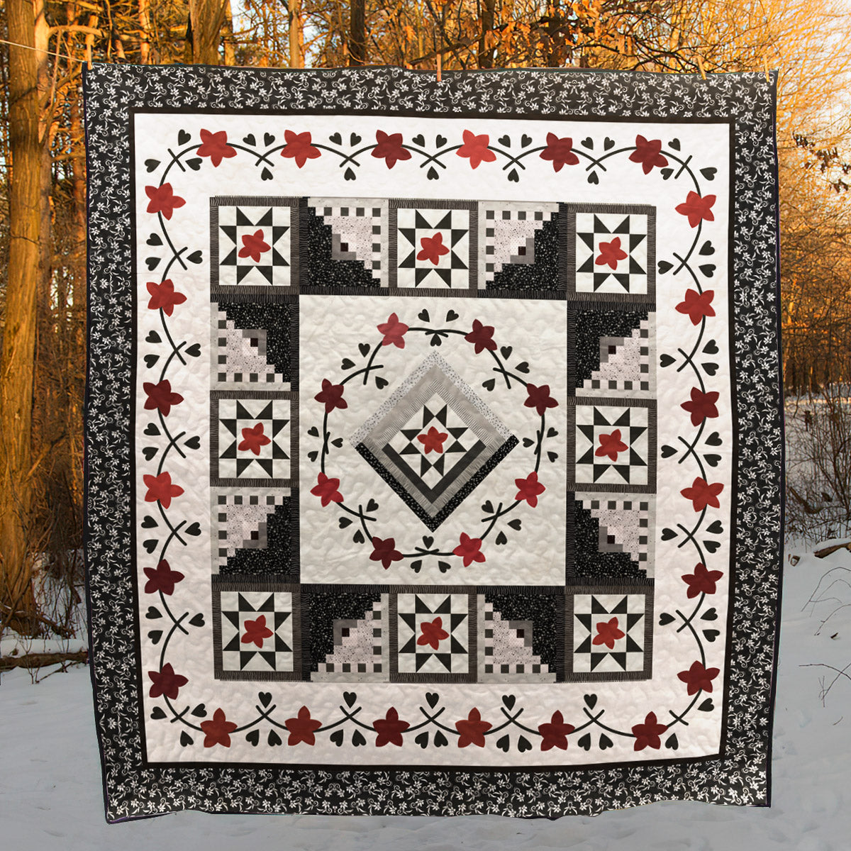 Amish CLM290602 Quilt Blanket