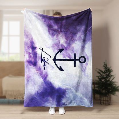 Anchor CLP190803 Sherpa Fleece Blanket