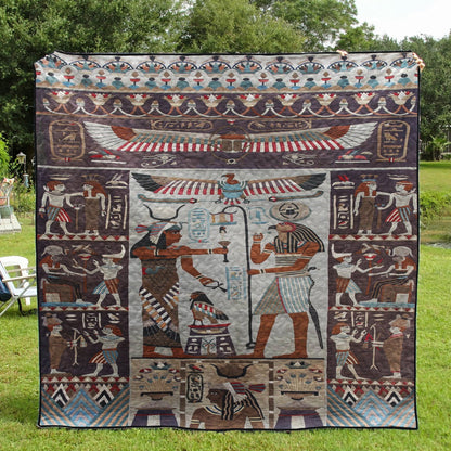 Ancient Egypt CLA1010052Q Quilt Blanket