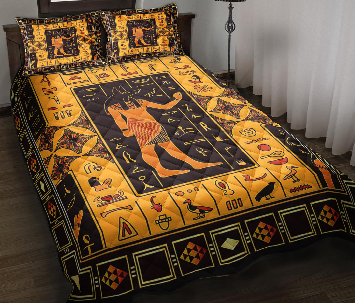 Ancient Egypt Quilt Bedding Set ND130901