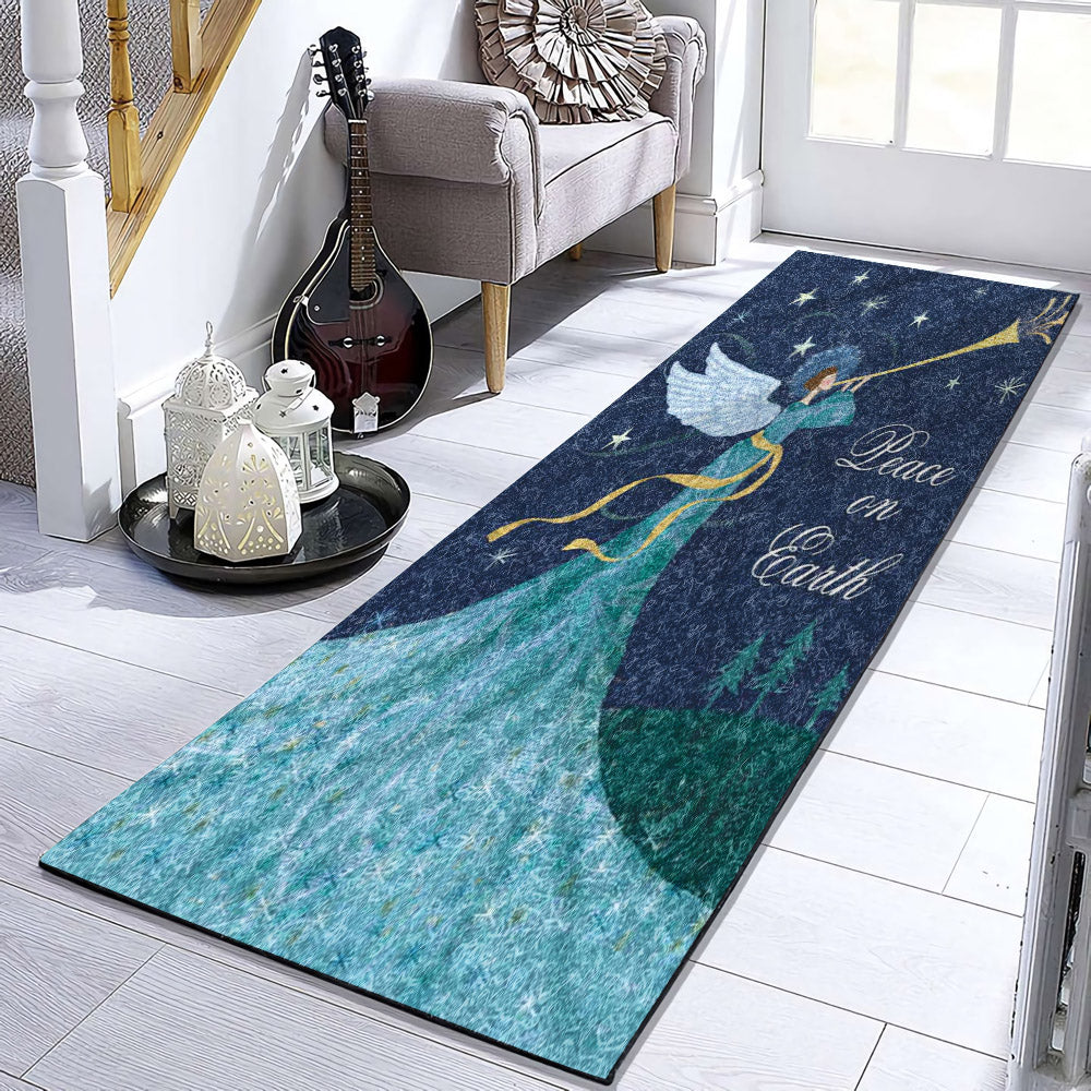 Angel Christmas Night HN3010149RU Runner Rug