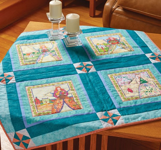 Angels All Year Long CLT0611007H Quilt Blanket