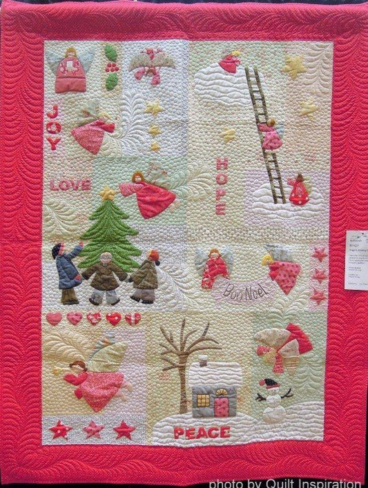 Angels Among Us CLA08110032Q Quilt Blanket