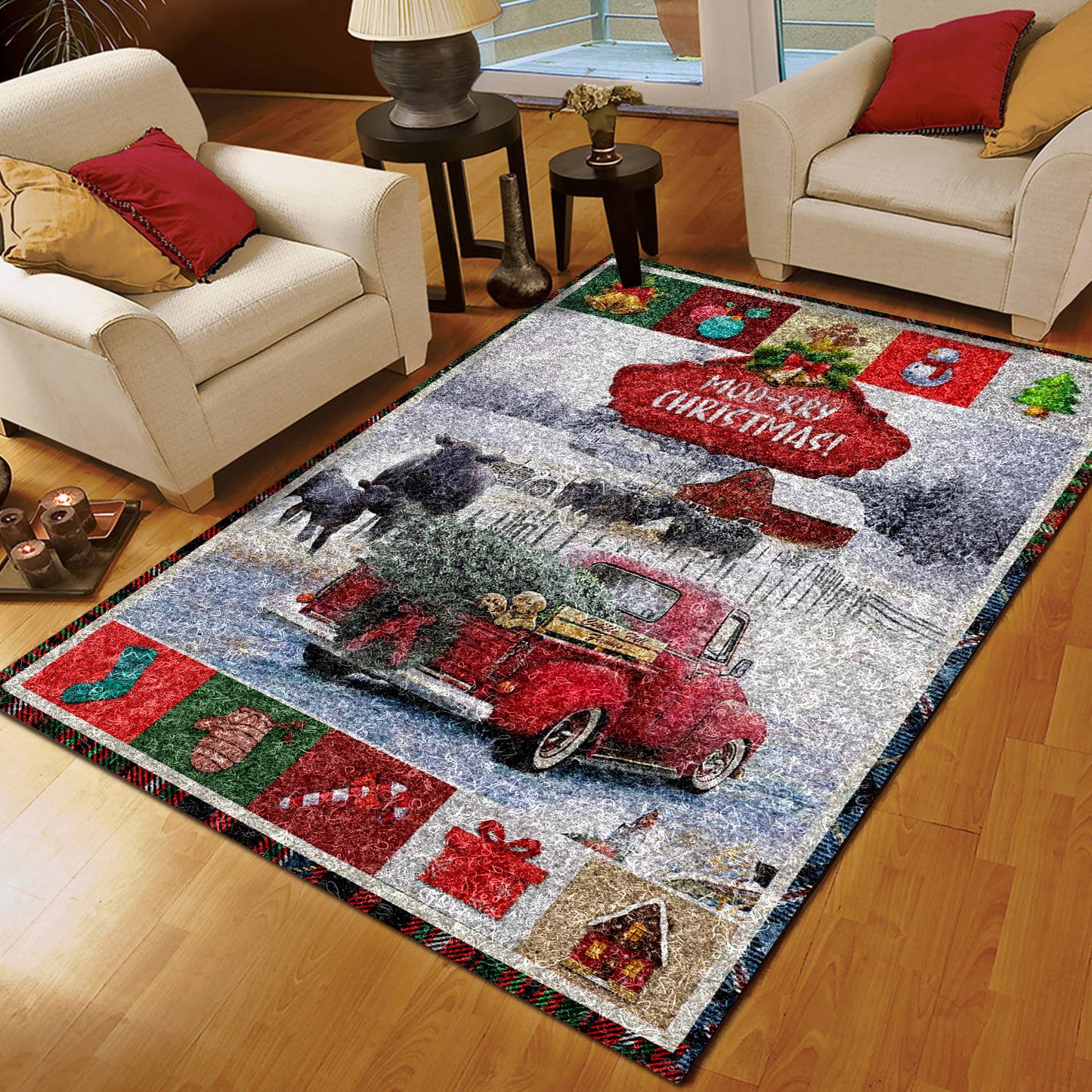 Angrus Christmas CLA1910109R Rug