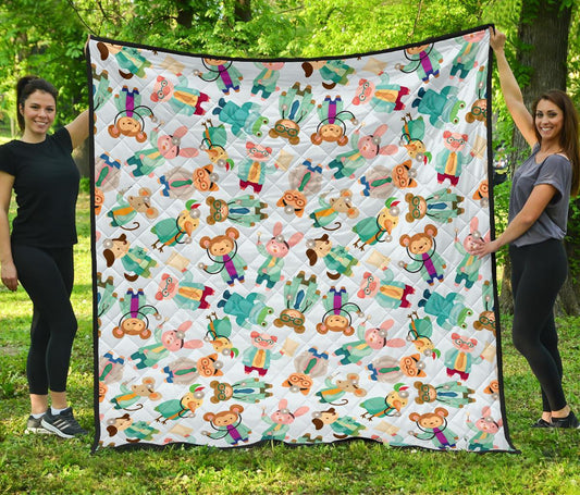 Animal Nurse CL12100028MDQ Quilt Blanket