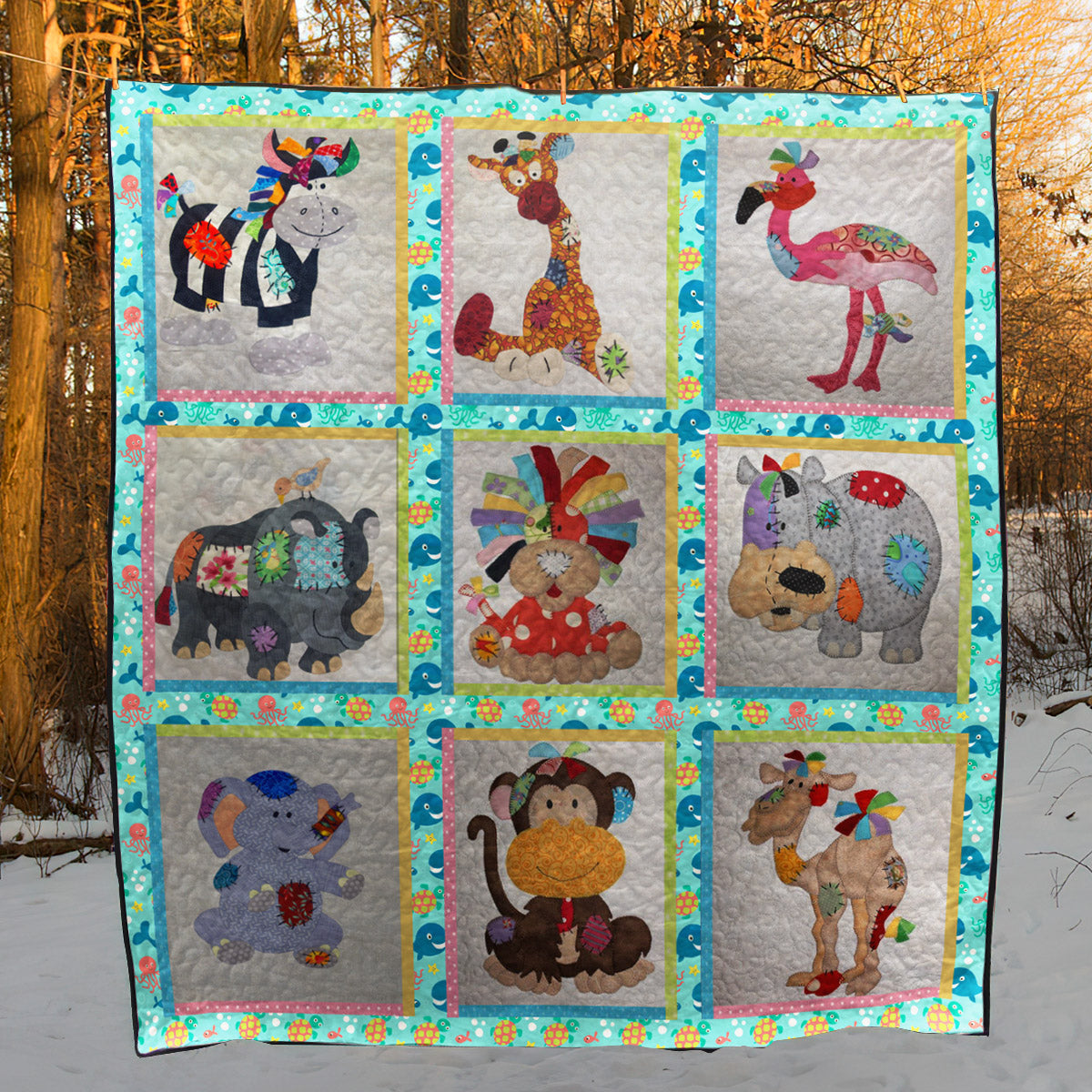 Animal TD14110282 Quilt Blanket