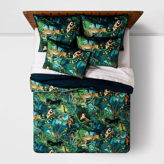 Animal Print Tufted Velvet CLA22101455B Bedding Sets