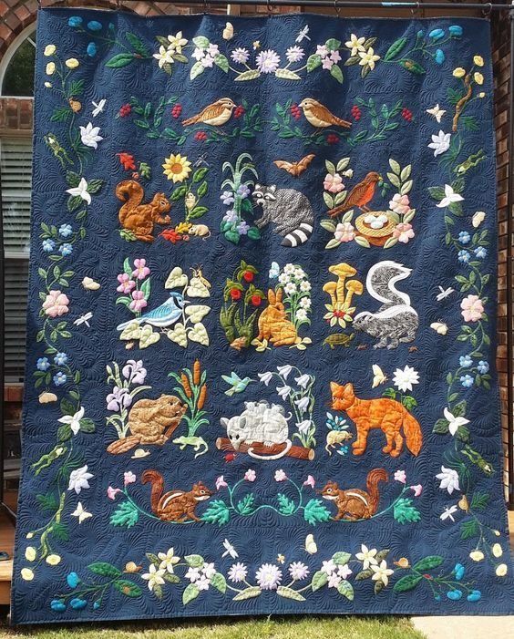 Animals CLA190653 Quilt Blanket