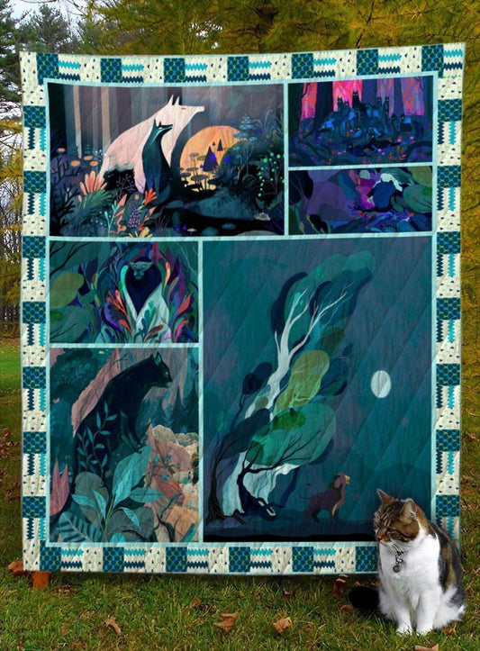 Animals D8016 Quilt Blanket