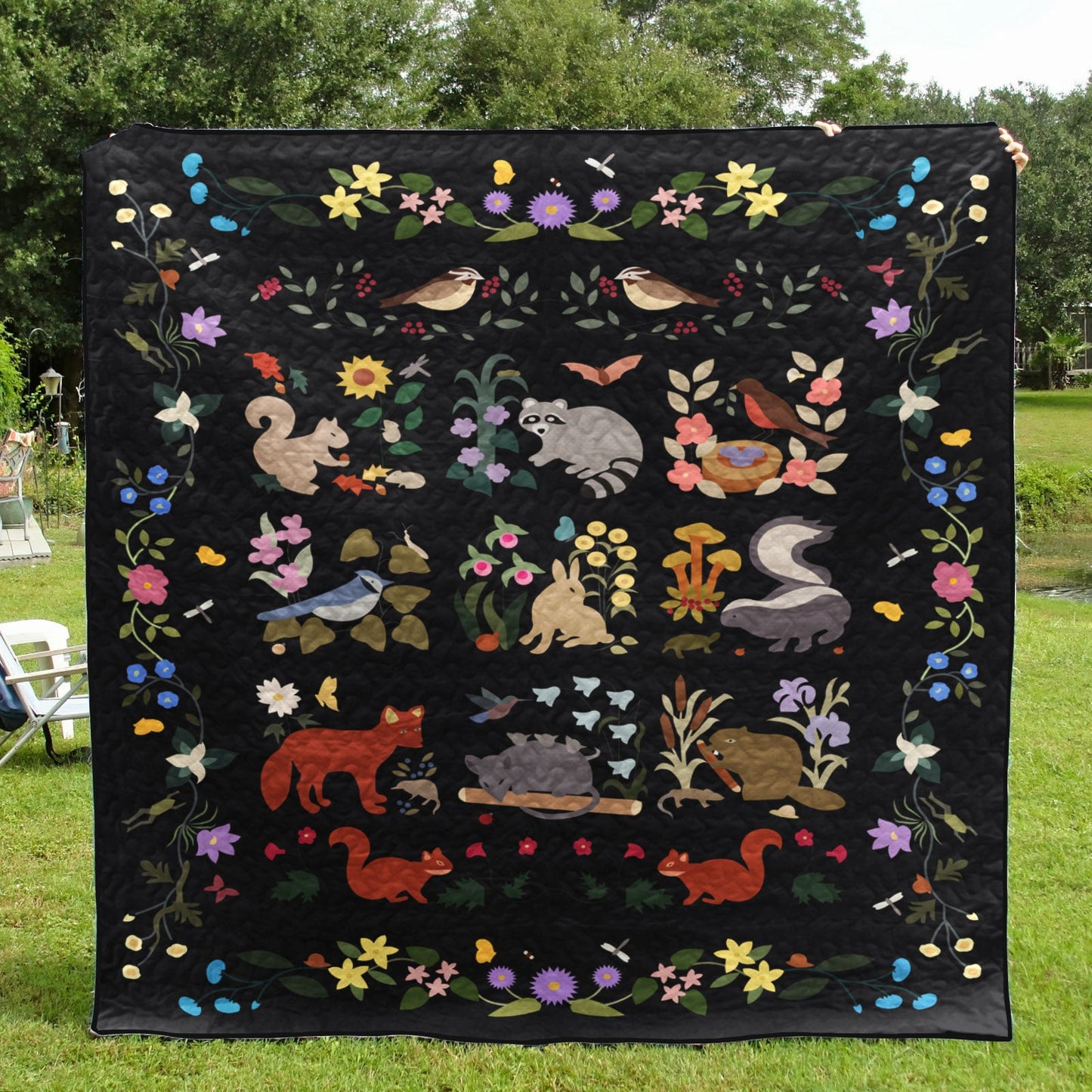 Animals CLA250619 Quilt Blanket