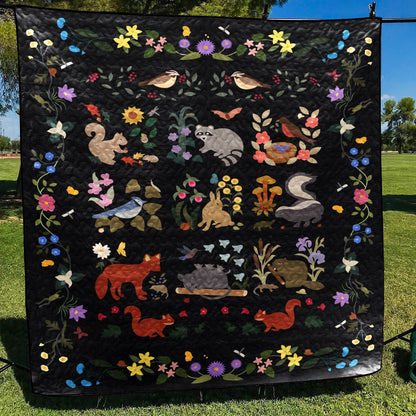 Animals CLA250619 Quilt Blanket