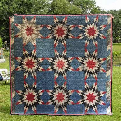 Antique Lone Star CLM1910001Q Quilt Blanket