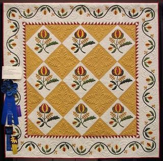 Antique Pomegranate CLA1910011Q Quilt Blanket