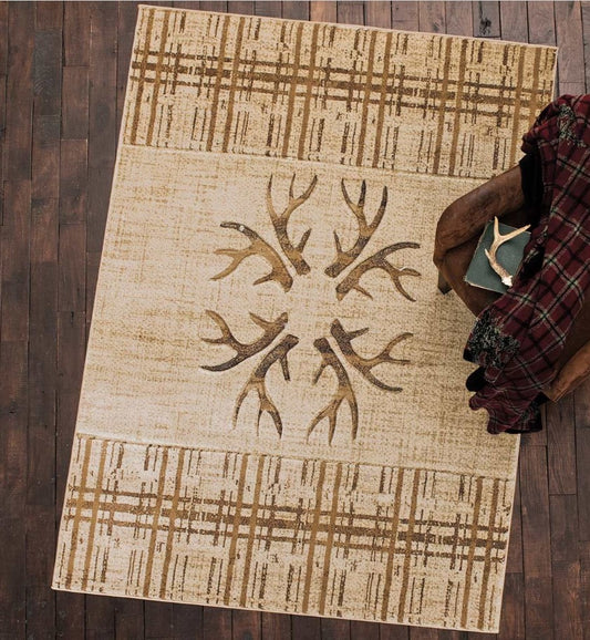Antler Lodge Toffee CLT0611001A Rug
