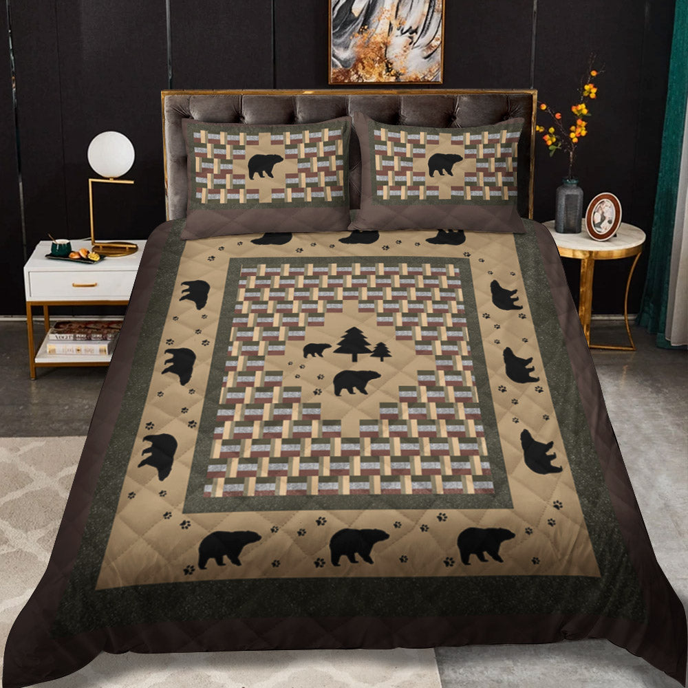 Appalachian Bear CLA2609002B Quilt Bedding Set